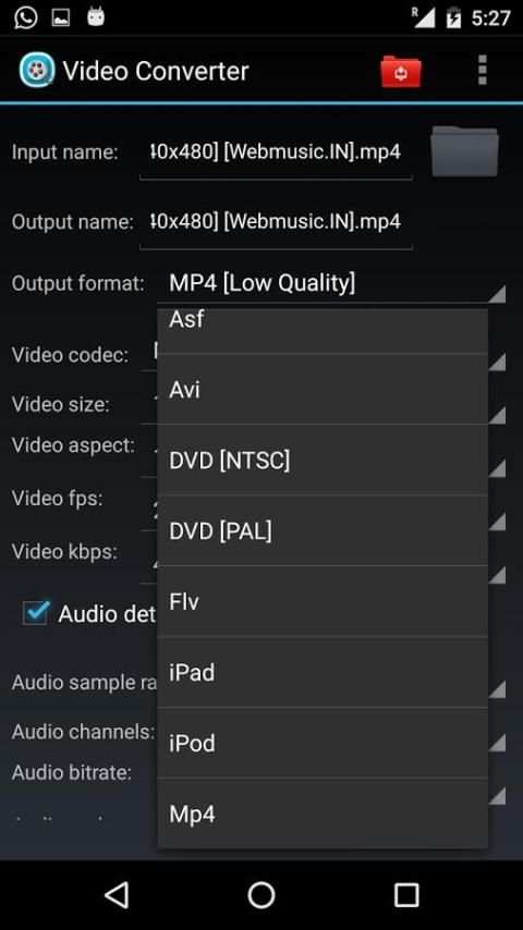 Video Converter 4 تصوير الشاشة