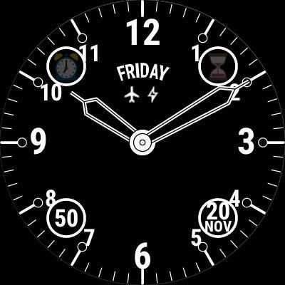 Signals Watch Face स्क्रीनशॉट 3
