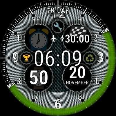 Signals Watch Face स्क्रीनशॉट 4
