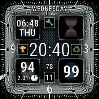 Signals Watch Face स्क्रीनशॉट 1