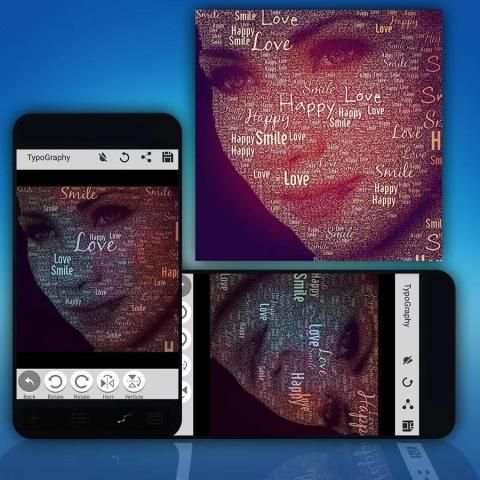 Typo Effect Photo Editor स्क्रीनशॉट 3