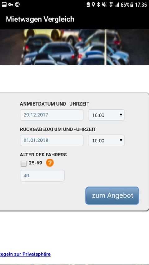 Mietwagen Vergleich screenshot 11