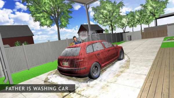 Dad Simulator Virtual Family Game 2 تصوير الشاشة