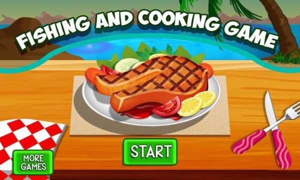 Ikan Cooking Dapur Permainan screenshot 7