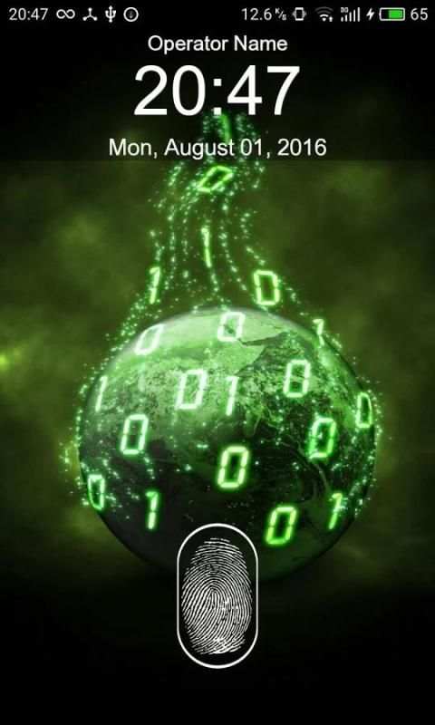 Finger Lock Screen prank screenshot 1
