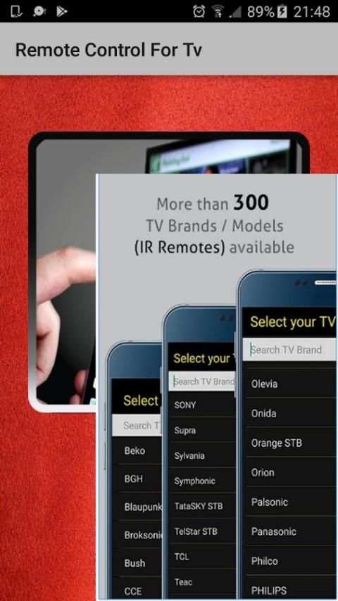 TV remote control скриншот 2
