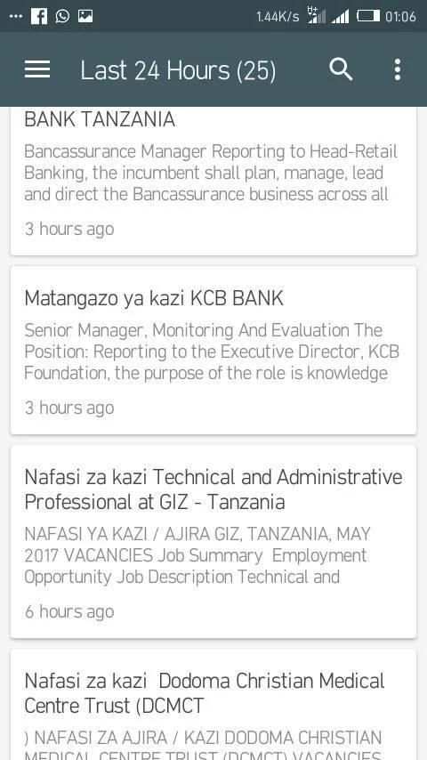 Ajira Tanzania скриншот 1