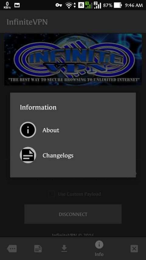 Infinite VPN 3 تصوير الشاشة