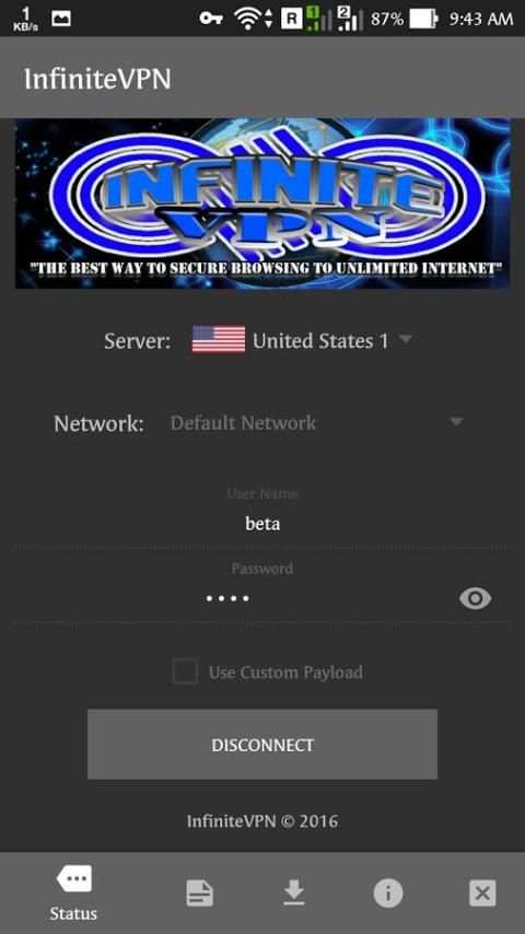 Infinite VPN screenshot 8