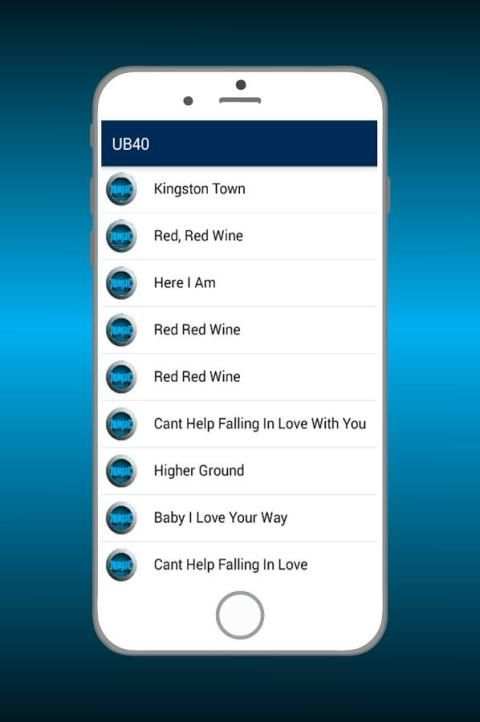 All Songs UB40 2017 4 تصوير الشاشة