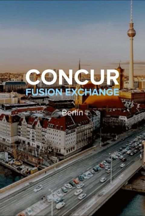 Concur Fusion Exchange Berlin screenshot 2