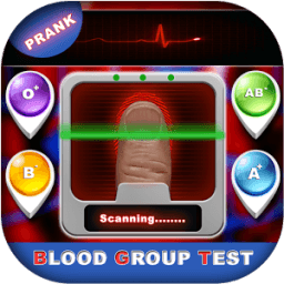 Finger Blood Group Checker Fake أيقونة