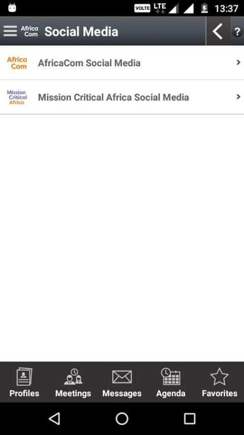 AfricaCom 2017 1 تصوير الشاشة