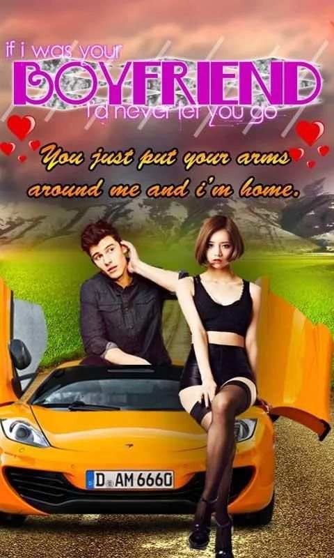 BoyFriend Photo Editor स्क्रीनशॉट 1