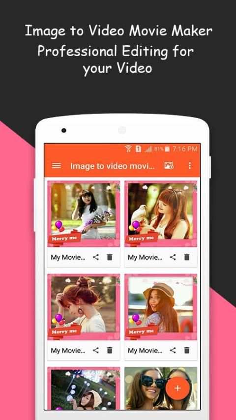 Image to Video movie maker स्क्रीनशॉट 8