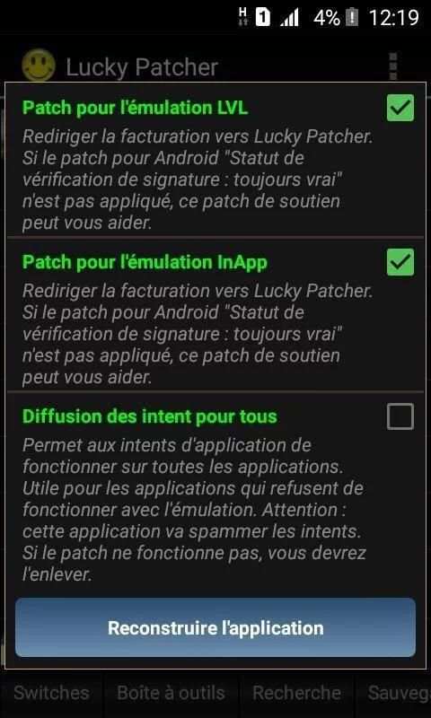 Lucky Patcher screenshot 1