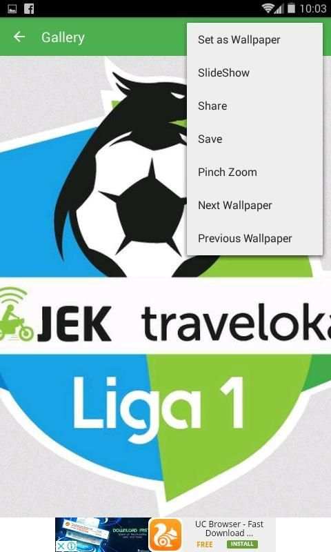 Wallpaper Bola Indonesia screenshot 1