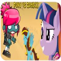 My Little Rush pony Vs Zombie logo