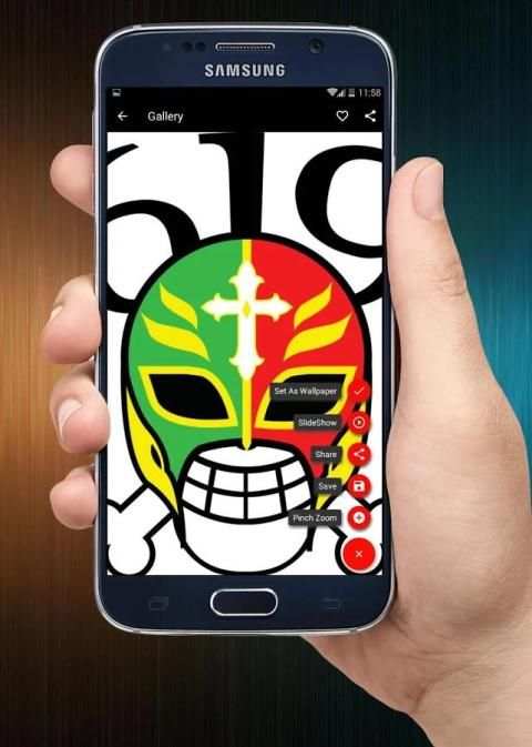 Rey Mysterio Wallpaper WWE 3 تصوير الشاشة