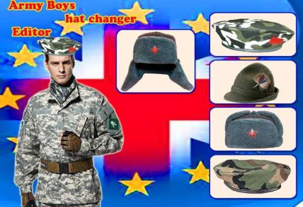 Army Cap Photo Editor скриншот 1
