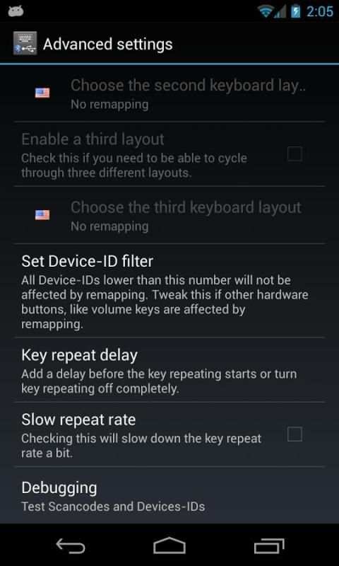 External Keyboard Helper Demo 11 تصوير الشاشة