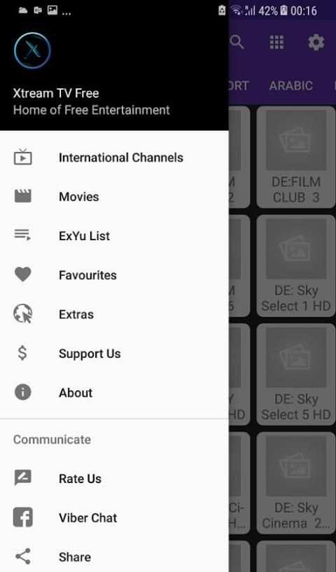 Extream TV Free screenshot 1
