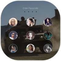DIY Army Photo I Lock screen OS10 Phone X Locker on 9Apps
