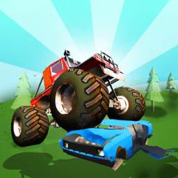 Baby Monster Truck Hot Racing