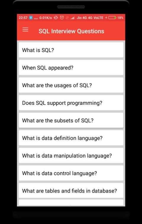 SQL Interview Questions скриншот 16