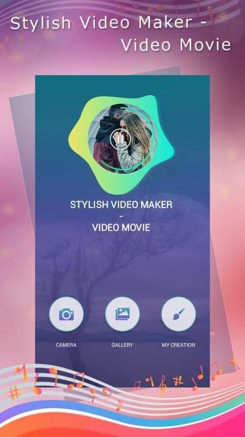 Stylish Video Maker - Video Movie स्क्रीनशॉट 2