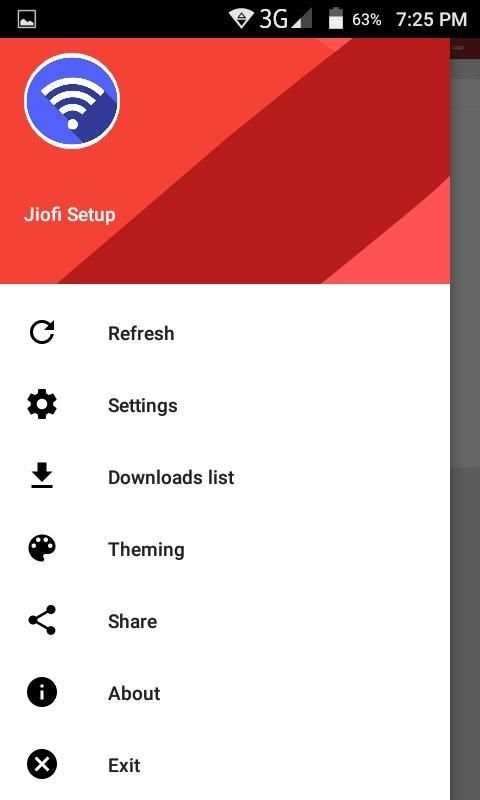 JioFi Router Setup screenshot 1