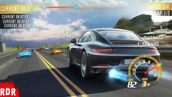 Mobile Road Racing स्क्रीनशॉट 4