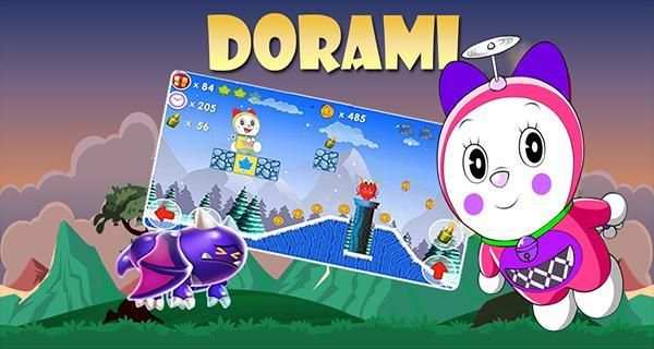 super dorami dash run скриншот 1
