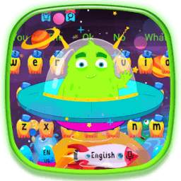 Cartoon Alien Spaceship 10001002