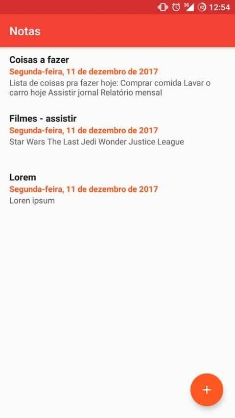 Notas screenshot 3