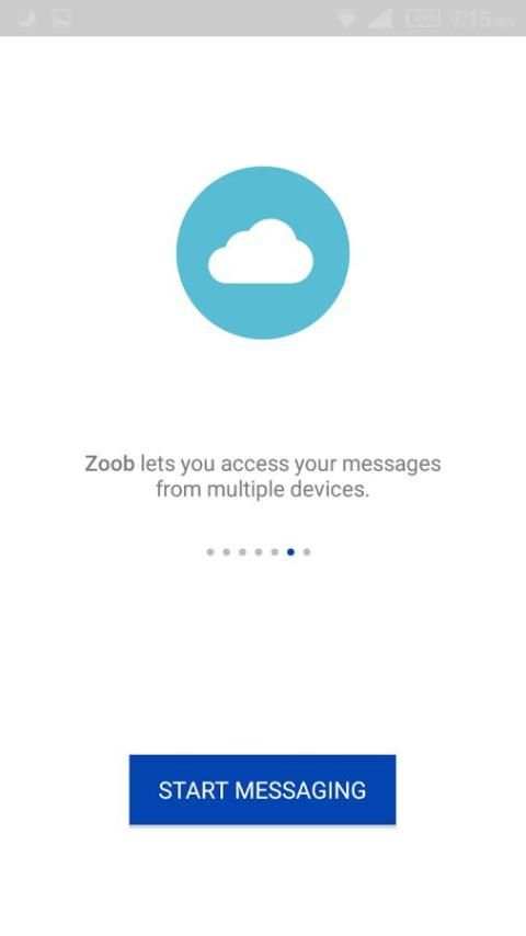 Zoob Messenger screenshot 1