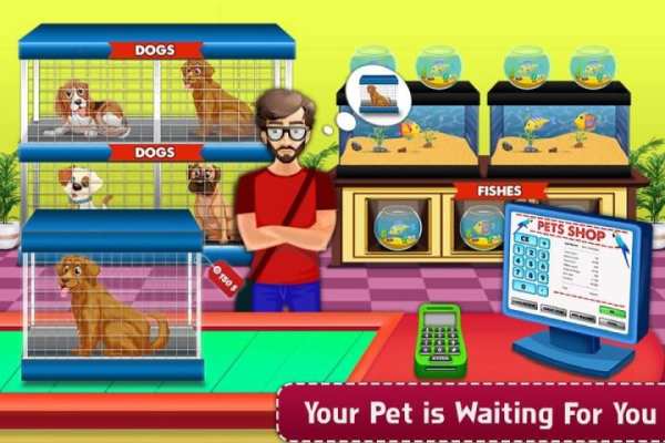 Virtual Pet Shop Store Cashier - Family Games 2018 screenshot 2