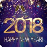 Happy New Year 2018 Wallpaper Maker on 9Apps
