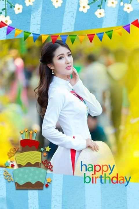 Happy Birthday Card Maker 6 تصوير الشاشة