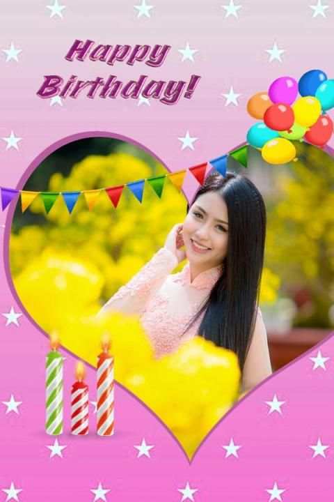 Happy Birthday Card Maker 3 تصوير الشاشة