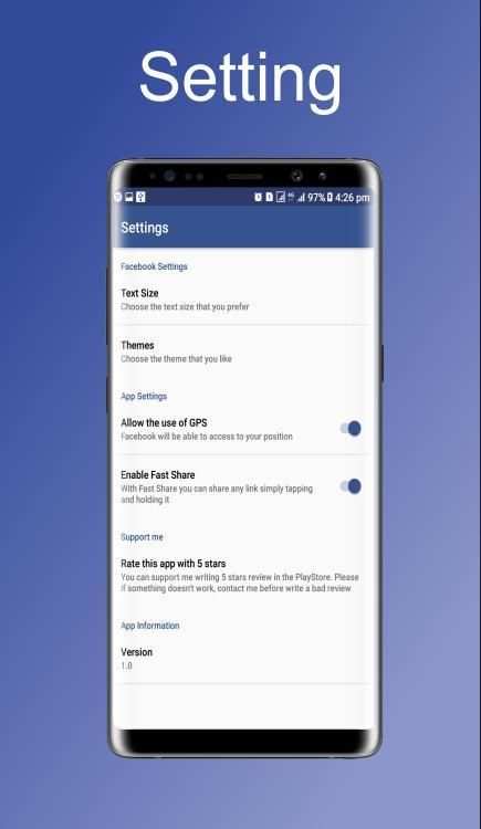 ExtraFace for Facebook Lite screenshot 4