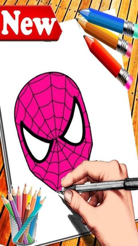 How to Draw : Spiderman * Anime* скриншот 5