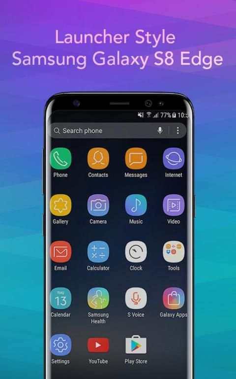 S8 Launcher - Galaxy Launcher screenshot 2