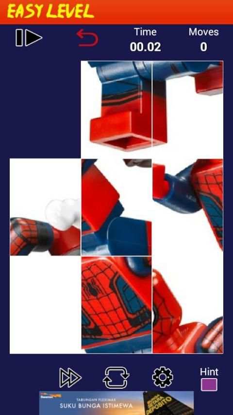 Lego Spiderman Puzzle New screenshot 3