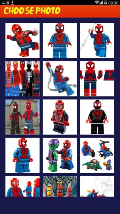 Lego Spiderman Puzzle New screenshot 7