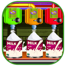 Real Dry Milk Factory Games icon