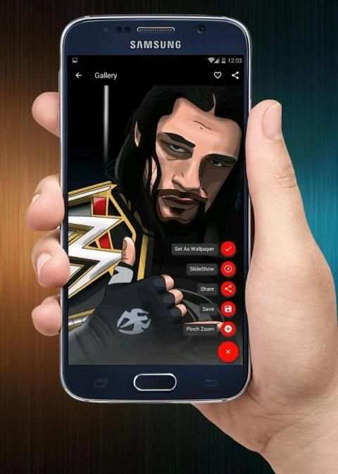 Roman Reigns Wallpaper WWE screenshot 1