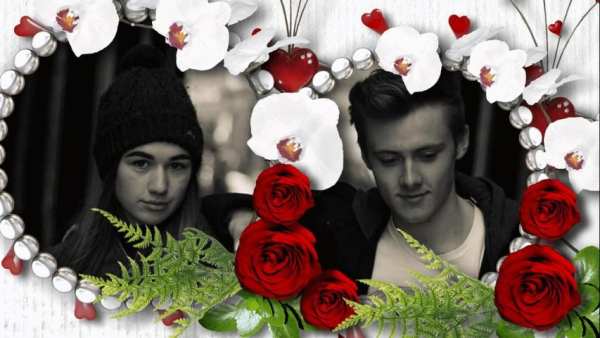 Rose GIF Photo Frame Editor screenshot 5
