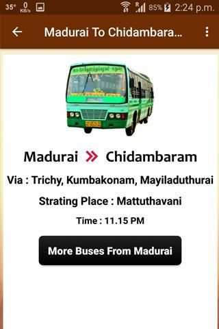 Madurai Mofussil Bus Info 1 تصوير الشاشة
