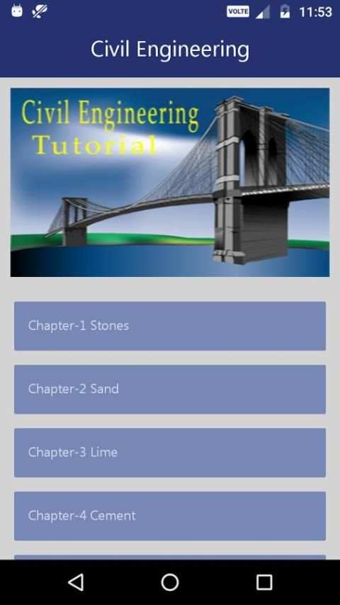 Civil Engineering Tutorial स्क्रीनशॉट 3